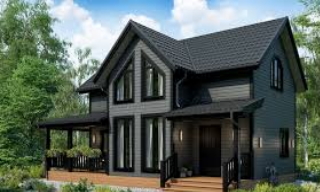 Проекты каркасных домов с террасой от 3692 рублей | Строй-Внт
